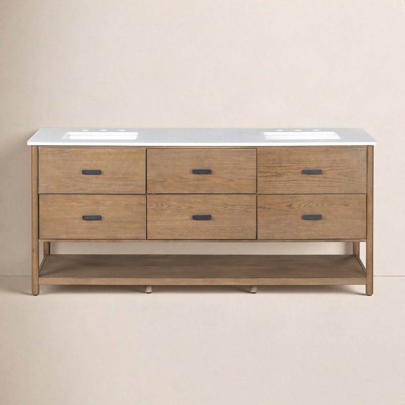 Kaplan Vanity, Medium Oak