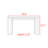 Modern-style solid wood console table