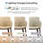 Rozella 5-Piece Solid Wood Dining Table Set