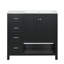 Meuble-lavabo simple 36 po avec plateau en céramique Annielee-330626185-330626184