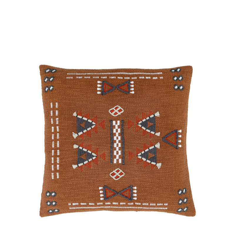 Multicoloured Square Throw Cushion