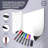 Weekly Meal Planner Dry Erase 13"x17” Magnetic Diet Planner For Fridge 