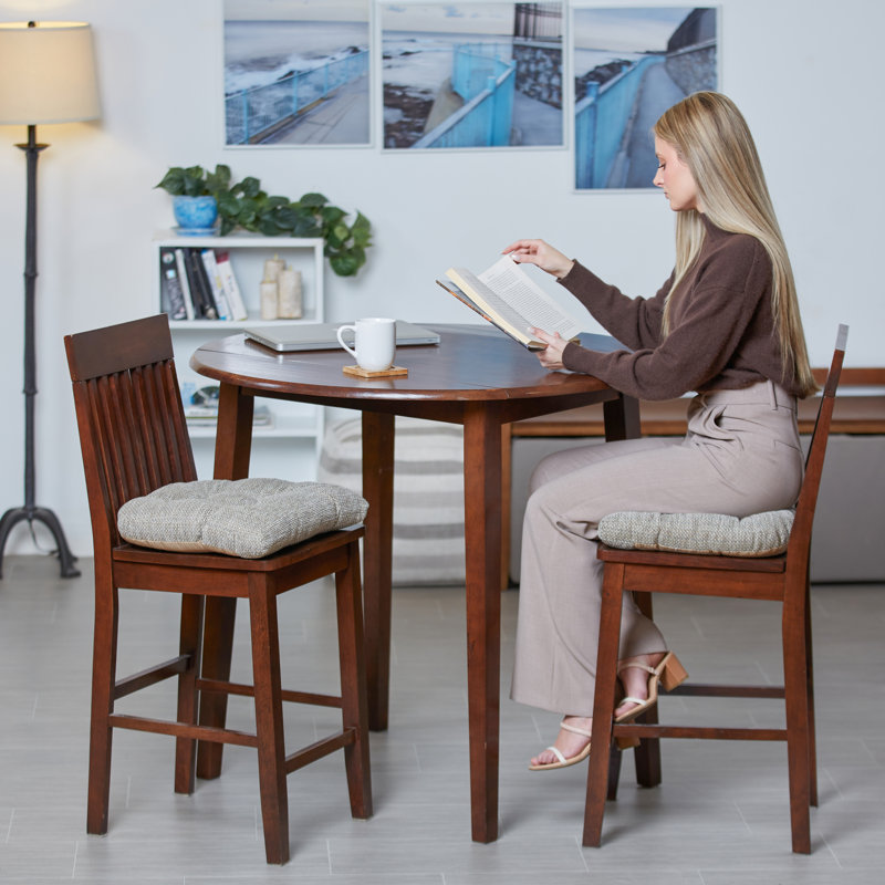 Non-Slip Dining Room And Kitchen Seat Cushions, 15 X 15 X 3 Inches, Natural