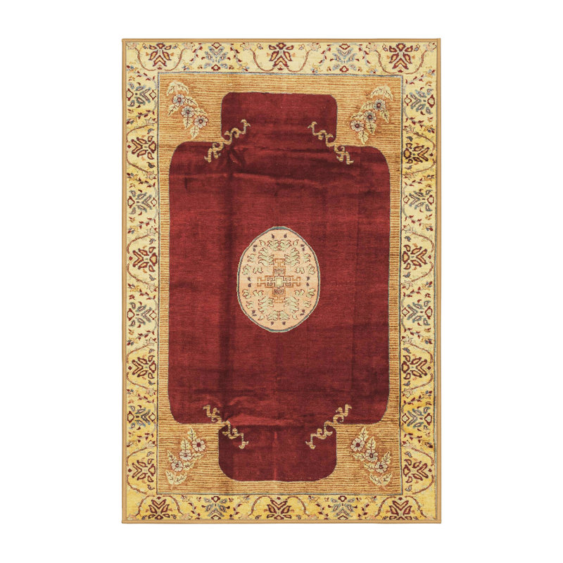 Abstract Indoor Rug, Rectangle 4' x 6'
