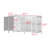 4-Door Accent Cabinet With Tempered Glass And Adjustable Lights-31531971