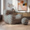 Fauteuil 40,55 de large avec repose-pieds Mordern
