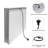 30 Inch H Recessed or Surface LED Mirror Cabinet With Defogger And Adjustable Shelves-88742695-88759054