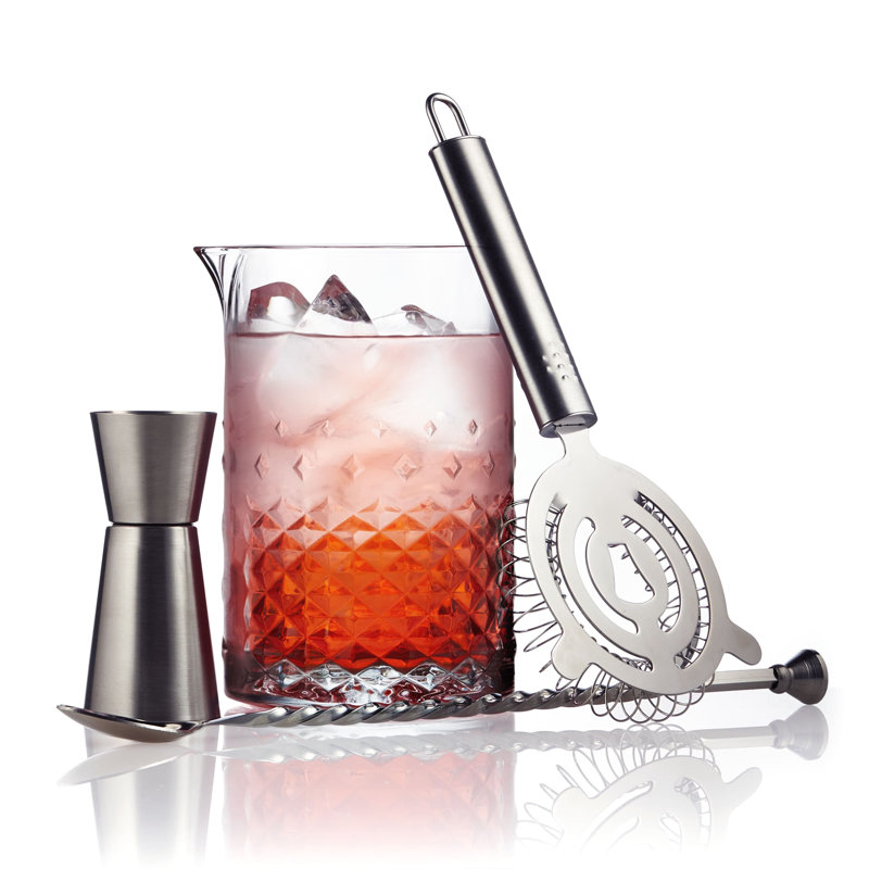 Ensemble de bar 4 pièces Classic Libbey Cocktail Carats