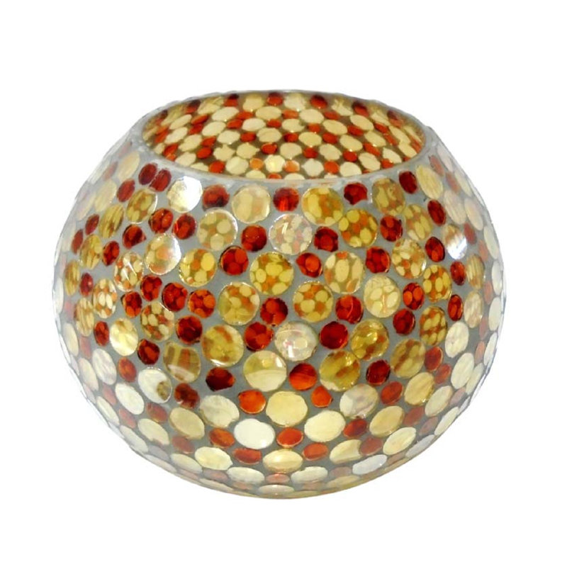 Glass Tabletop Votive Holder, Medium