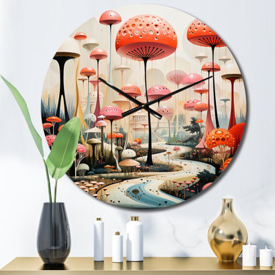 Clarkdale - Horloge murale Mid-Century