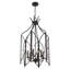 Hubbs Enclave 6 lumières en tourmaline noire-1612980505