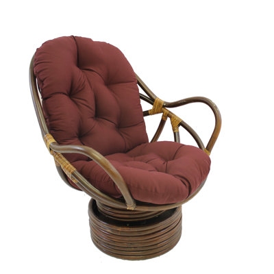 Bilyeu Upholstered Swivel Armchair