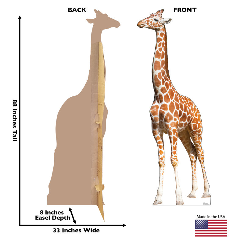 Girafe en carton