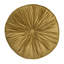 Laurence Llewelyn-Bowen Round Pleat Round Cushion Ochre