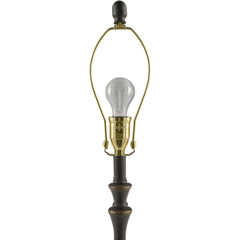 Lampe de table Alecs, Beige, Noir, noir, noir, noir