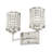 Belisle Steel Armed Sconce-458335943