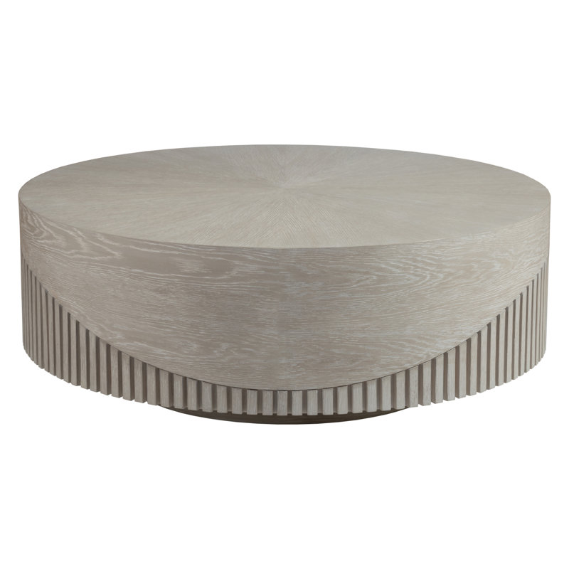 Signature Designs Nightfall Pedestal Coffee Table, Taupe