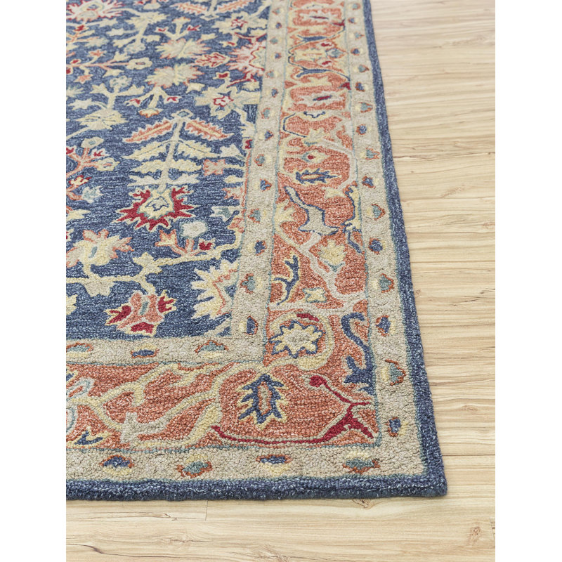Daliah Floral Wool Hand Tufted 245cm X 305cm Area Rug