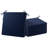 Patio Chair Cushion With Handle And Ties For Garden Sofa Couch, 19" X 19" X 3"-1015872123-1017599741