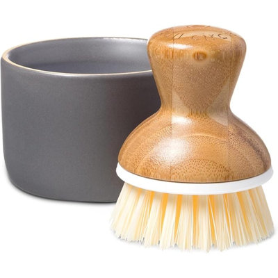 Bubble Up, brosse et distributeur, gris