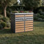 Metal Double Bin Store