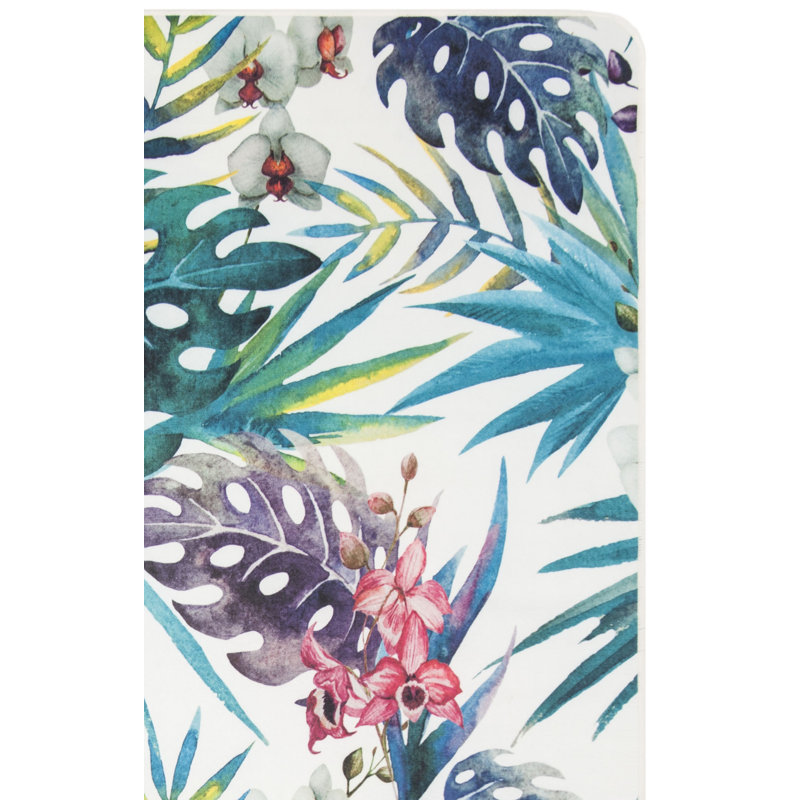 Wingler Performance Machine Washable Floral Rug, Rectangle 5'1" x 7'6"