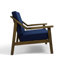 Causeuse d'extérieur en bois de teck avec coussin et accoudoirs Marlo-114980245-114980249