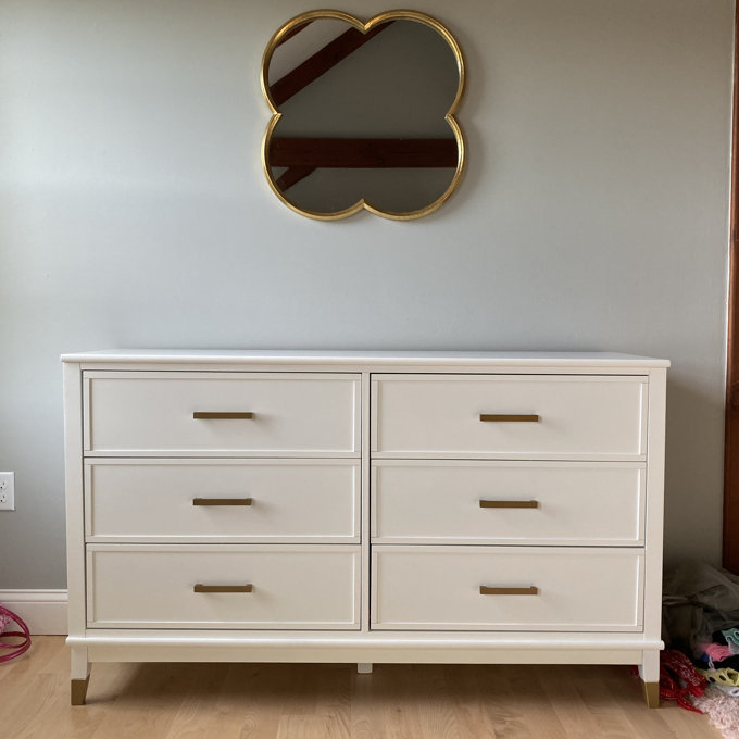 CosmoLiving by Cosmopolitan Westerleigh 6 Drawer 56.77" W Double Dresser &  Reviews | Wayfair