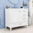 Bathroom Vanity with Soft-Close Doors, Overflow Basin and Versatile Storage-1526625129