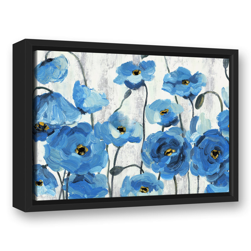 « pop », reproduction de toile tendue sur toile enroulée, H 12 po x l 16 po x P 1,25 po, Cadre noir
