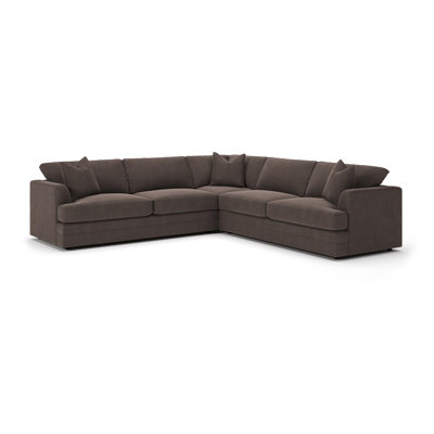 Edan 3-Piece Upholstered Corner Sectional by Birch Lane