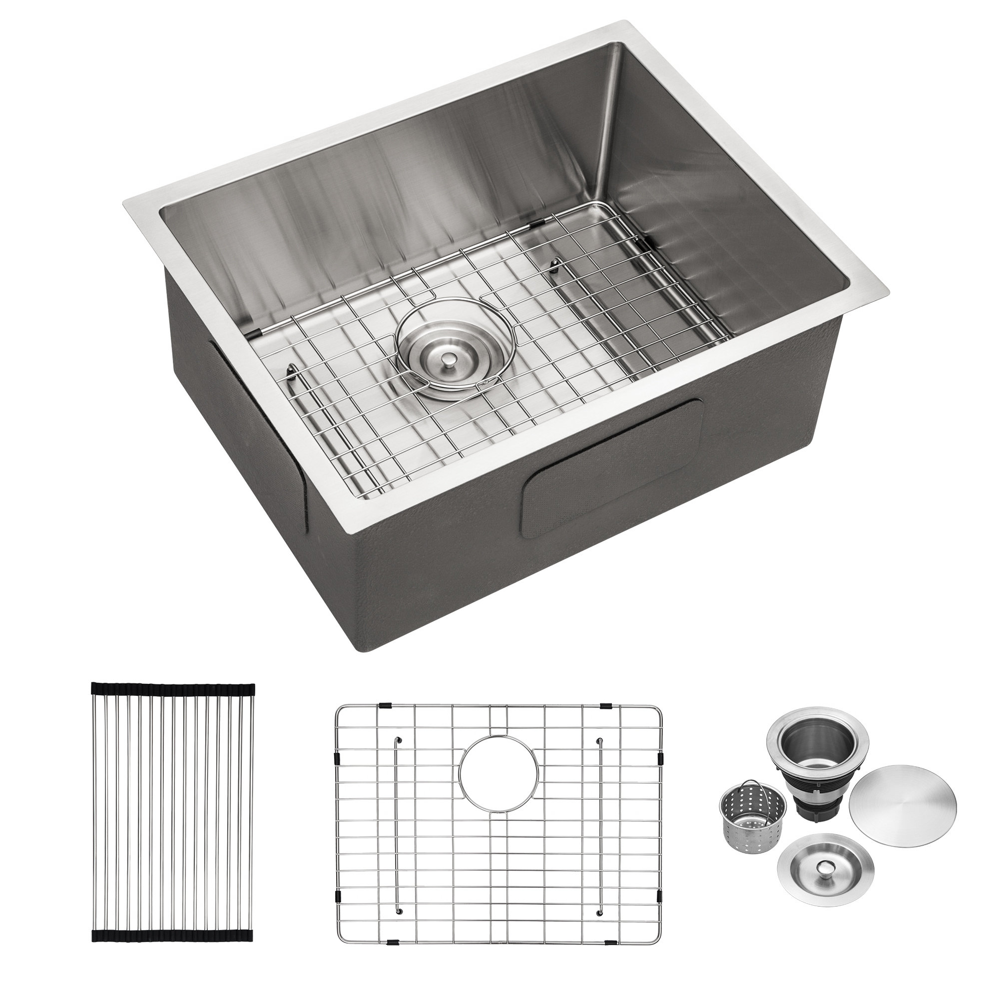 Beslend 21 inch Undermount Kitchen Sink Single Bowl | Wayfair