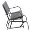 Jeramya Metal Outdoor Gliding Bench