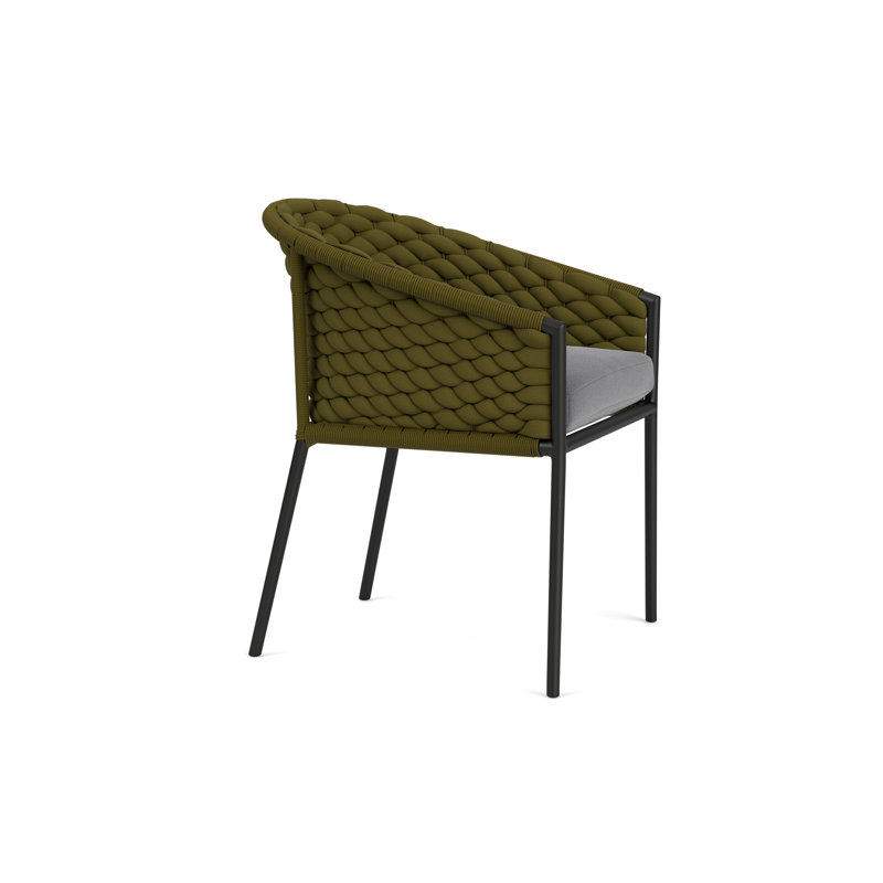 Escape Outdoor Dining Armchair, Remy Graphite