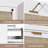 31.1"W Rattan File Cabinet With 2 Drawer & Lock-1872858602