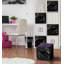 Sorbus Fabric Foldable Storage Cubes Organization Bin , Marble Print Fabric (4-pack, Black)-1640243942