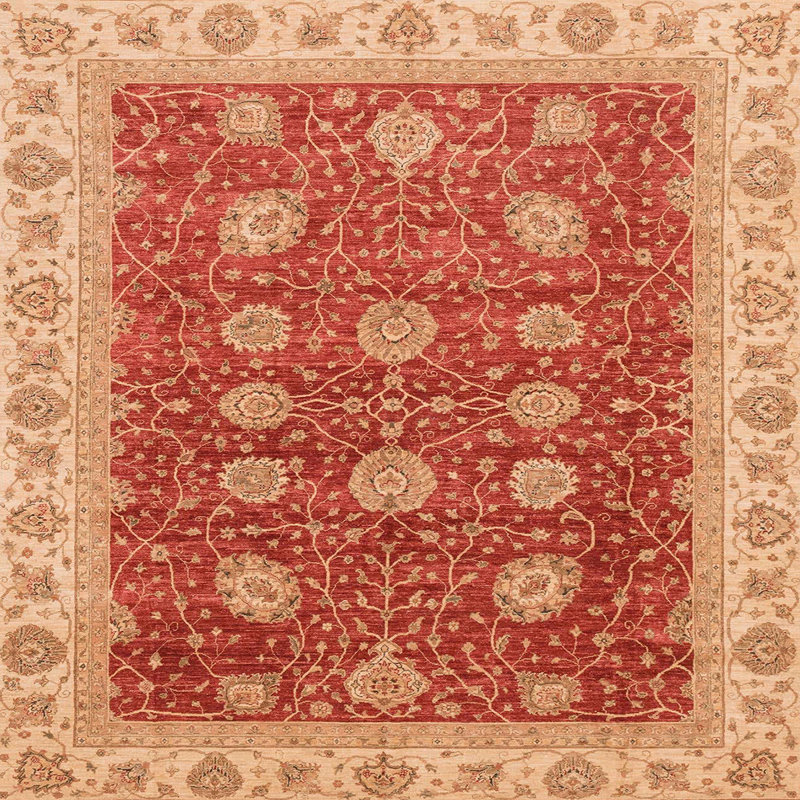Tapis abstrait 4065, Carré 3 pi
