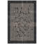 Tapis Sycamore2 moderne à motif mosaïque mouchetée abstraite grise et noire, lavable à la machine, antidérapant, à poils courts, pour l'intérieur et l'extérieur, adapté aux animaux domestiques, idéal pour le salon, la chambre, la salle à manger, l'entrée, le couloir ou le bureau.-744546584