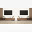 Lilesville 100.4'' W Modern TV Stand Retracted & Extendable 3-Drawer Media Console Walnut-907226744