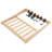 2 Pack Bamboo Luggage Racks With Nylon Straps-110874376