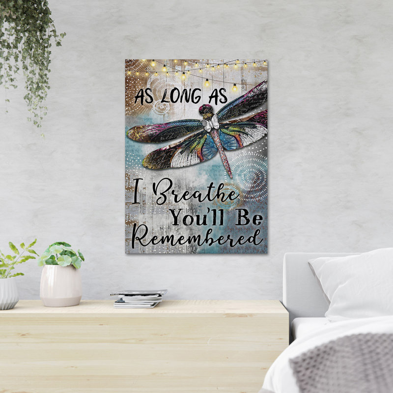 «Value N'applique pas», impression sur toile tendue, H 14 po x l 24 po x P 2 po