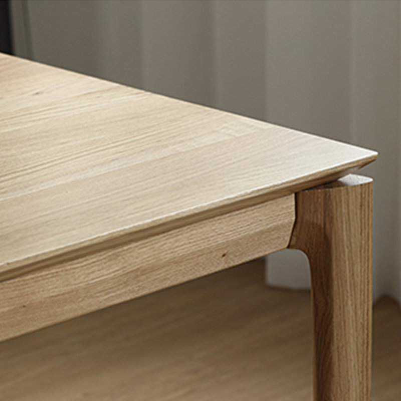 Table de salle à manger rectangulaire L 55,12 po x l 31,5 po Miten, Naturel