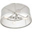 Lustre classique à 4 lumières avec abat-jour-86132514
