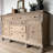 Paez 61.02" Wide Oak Solid Wood Sideboard