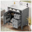 Meuble-lavabo simple avec plateau Diyana 30,00-1365802541
