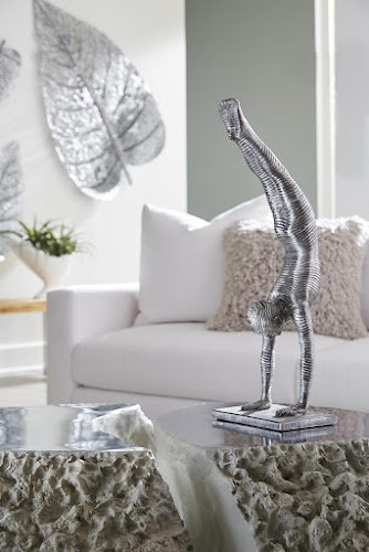Small Aluminum Handstand Sculpture