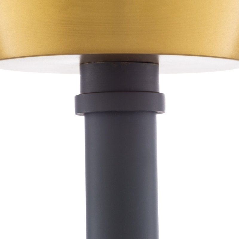 Mcmorris 1 - Light Single Pendant, Gold, Charcoal/Bronze