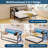 Nayma Metal Daybed with Trundle and LED Lights -1728031661