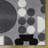 Licensed Disney Bravo Mickey Mouse Spheres Black/White/Gray Indoor Area Rug-60485414