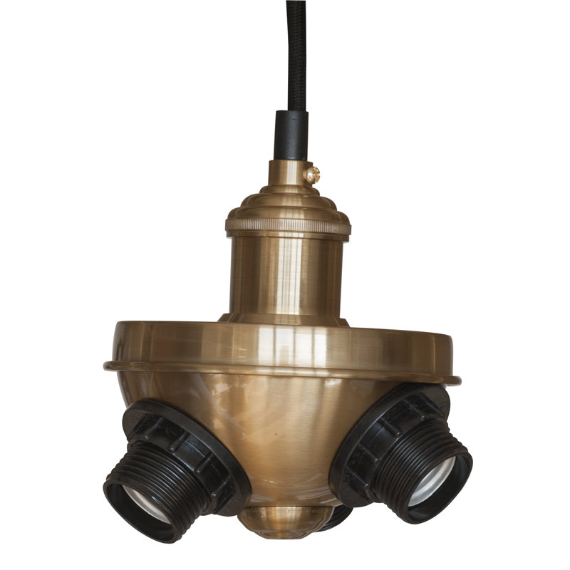 Luminaire suspendu unique à 3 lumières Varney